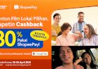 Cashback 30% ShopeePay, Nikmati Beragam Film di Bioskop Online