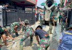 TMMD Kota Depok Laksanakan Pekerjaan Fisik Pengecoran Jalan Sepanjang 30 Meter