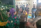 Kapolsek Bantargebang Takziah ke Rumah Keluarga Korban Tenggelam di Kali Bekasi