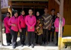 Ketua Umum Bhayangkari Kunjungi Aiptu Heri dan Anaknya yang Terbaring Sakit