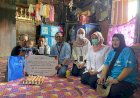Pimpinan PLTU Banjarsari Datangi Rumah Penderita Stunting di Lahat