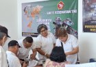 Yayasan Purisiwi Indonesia Dukung Baksos HUT TNI Ke-79