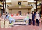 Resimen Prasanusa SIP 53.2 Polda Metro Jaya Salurkan Bantuan untuk Korban Kebakaran Kemayoran