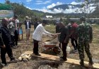 Satgas Operasi Damai Cartenz-2025 Hadiri Peletakan Batu Pertama Pembangunan Masjid