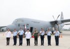 Pesawat Canggih C-130J Super Hercules Diserahkan Menhan untuk TNI AU