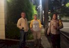 Bhabinkamtibmas Gondangdia Patroli Rumah Kosong Ditinggal Mudik