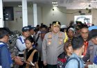 Kapolres Pelabuhan Tanjung Priok Cek Pengamanan Arus Balik Lebaran Penumpang Kapal
