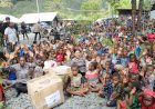 Operasi Damai Cartenz-2025 Gelar Bakti Sosial Humanis di Tengah Pengungsian Warga Puncak Jaya