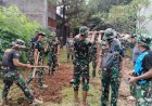 Satgas TMMD Ke-124 Kodim 0508/Depok Mulai Melaksanakan Pekerjaan Pengecoran Jalan dan Pembuatan Drainase