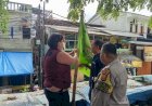 Polsek Metro Tanah Abang Tertibkan Bendera Ormas Ilegal, Cegah Premanisme di Ruang Publik