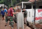 TMMD Ke-124 Kodim 0508/Depok Melanjukan Kegiatan Fisik, Renovasi RTLH, Pengecoran Jalan dan Drainase