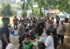 Kegiatan Baksos Pemeriksaan Kesehatan Gratis untuk Pengemudi Ojek Online Polres Metro Jakarta selatan