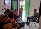 Pramuka SMPN 13 Depok Kunjungi Koramil 07/Limo