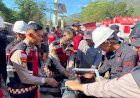 Polda NTT Beri Bantuan Dinamo Air dan Perbaiki Sumur Demi Penuhi Kebutuhan Air Bersih Pengungsi Posko Konga