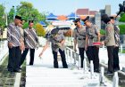 Jelang Hari Bhayangkara Ke 79, Kapolres Tegal Kota Pimpin Ziarah dan Tabur Bunga