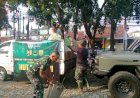 Bagian dari 'Serbuan Teritorial', Koramil 05/Sawangan Menggelar Aksi Bersih-bersih Lingkungan