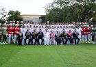 Wawalkot Depok Inspektur Upacara Penurunan Bendera di Balai