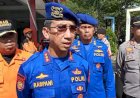 Ditpolairud Polda Jateng Terjunkan 2 Kapal Polisi dalam Pencarian 3 Korban Pemancing Tenggelam di Dam Merah
