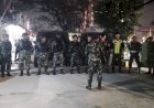 Perkuat Keamanan, Koramil 07/Limo Gandeng Batalyon 201/Jaya Yudha Gelar Patroli Gabungan