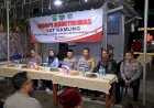 Polres Metro Bekasi Kota dan Ditbinmas PMJ Gelar Ngopi Kamtibmas Bareng Warga Rawa Semut