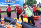 Cek Kesiapan Bencana, Kapolres Pekalongan Pimpin Apel Siaga Bhayangkara dan Gelar Alutsista SAR
