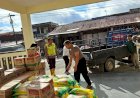Polres Tapanuli Selatan Salurkan Bantuan Sosial untuk Korban Bencana Alam di Kelurahan Reniate