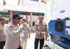 Peti Pendingin Jenazah Bantuan Polda Riau Tiba di RSUD Lubuk Basung Agam
