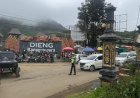 Polres Banjarnegara Lakukan Patroli Serta Pengamanan Obyek Wisata Saat Hari Terakhir Libur Nataru