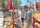 Brimob Polda Sumbar Rampungkan Jembatan Darurat Penghubung Kataping–Sungai Buluah