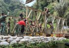 Percepat Pemulihan Aktivitas Masyarakat Terdampak Bencana, Pembangunan Jembatan Terus Dikebut