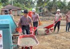 Tim SAR Resimen II Pas Pelopor Normalisasi Sungai dan Dukung Pembangunan Huntara di Agam