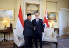 Prabowo dan PM Inggris Sepakat Dorong Kemitraan Maritim dan Pendidikan