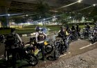 Patroli Antisipasi Tawuran, Brimob Mengamankan Seorang Pria yang Membawa Tembakau Sintetis