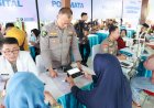Polri Untuk Masyarakat : Polda Jatim Gelar Baksos dan Bakkes untuk Ribuan Warga di Nganjuk