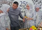 Marsekal Muda Budhi Achmadi Gelar Syukuran Pernikahan Perak Secara Sederhana