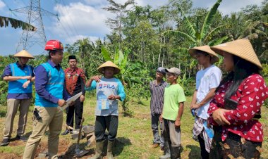 PLN UP2B Jateng & D.I Yogyakarta Bantu Pengelolaan Desa Wisata Lerep Dibawah SUTET 
