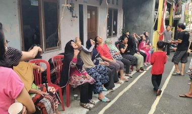 Lomba HUT RI ke-78, Warga RT 008/015 Grogol Utara Adakan Tali Silaturahmi