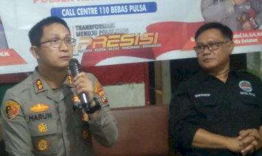 Polres Jaksel dan Polsek Kebayoran Lama Sambangi Sekretariat RW 05 GU, Warga Masyarakat Berikan Apresiasi
