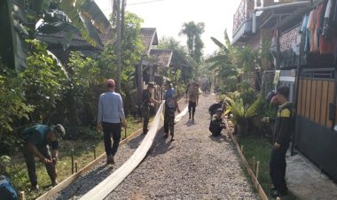 Program Fisik TMMD Kota Depok Terus Dikerjakan Sesuai Progres