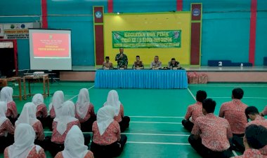 Wasbang dan UU Lalulintas di Kegiatan Non Fisik TMMD Kota Depok