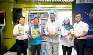 Praktis, Beli Oleh-oleh Khas Jakarta di Vending Machine UMKM Stasiun Gambir