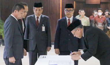 Ketua KPK Lantik Deputi Bidang INDA KPK