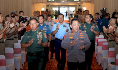 Inilah Pesan Kapolri dan Panglima TNI kepada Capaja TNI-Polri