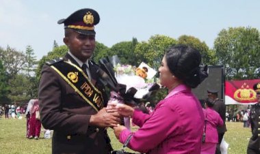 Selesaikan Pendidikan Perwira Polri, Ipda Wilfridus: Terima Kasih Kapolri, Saya Berjanji Jadi Polisi Solutif Bagi Masyarakat