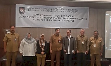 Pemerintah Bahas Penguatan Kelompok Kerja Mangrove Daerah