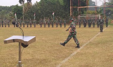 Persiapan Upacara Penutupan TMMD ke-121: Gladi Upacara di Bojongsari Berlangsung Sukses
