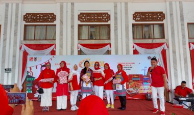 Meriah Lomba Masak Fiesta Selera Nusantara yang digelar IKWI di Powarnas Kalsel