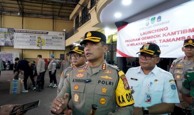 Tekan Kasus Curanmor, Polsek Metro Tamansari Launching Program Gembok Kamtibmas