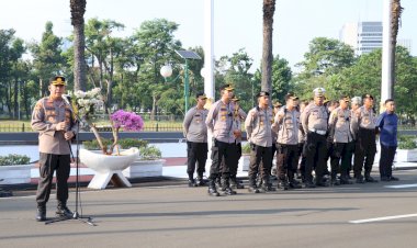 Polri Terjunkan 1.758 Personil, Amankan Aksi Unjuk Rasa di DPR RI dan Patung Kuda