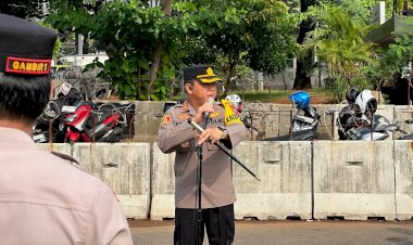 Polisi Kerahkan 1.270 Personel Amankan Aksi Buruh di Patung Kuda